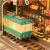 Miniaturowy domek Book Nook - Podróż na Hanami
