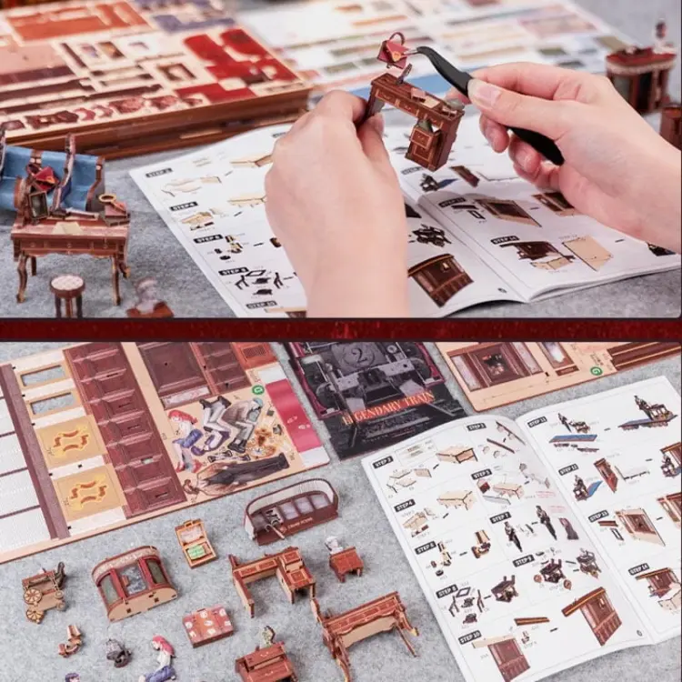 Zagadka Orient Expressu*- Book Nook CuteBee