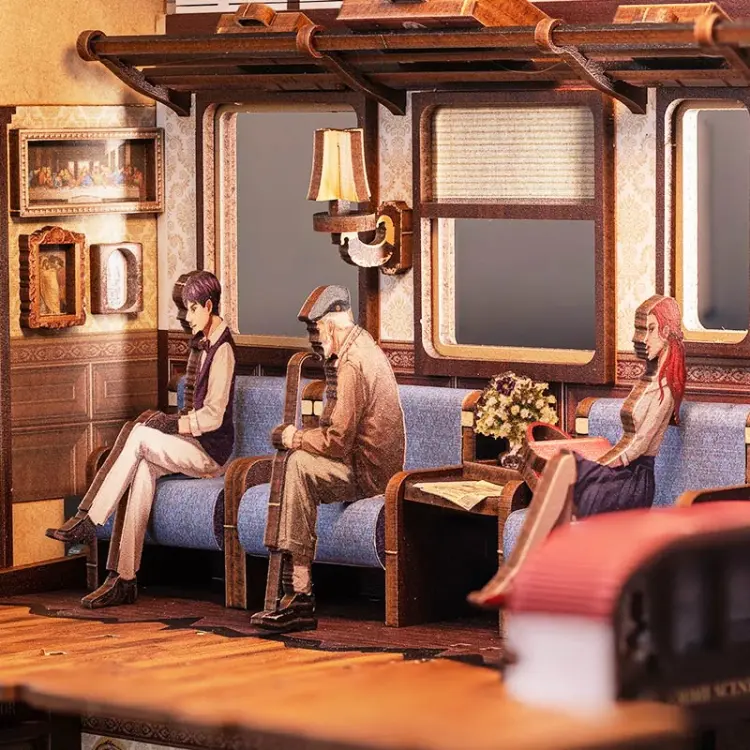 Zagadka Orient Expressu*- Book Nook CuteBee