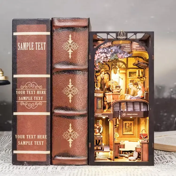 Zagadka Orient Expressu*- Book Nook CuteBee