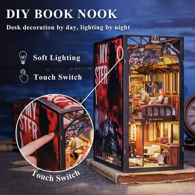 Zagadka Orient Expressu*- Book Nook CuteBee