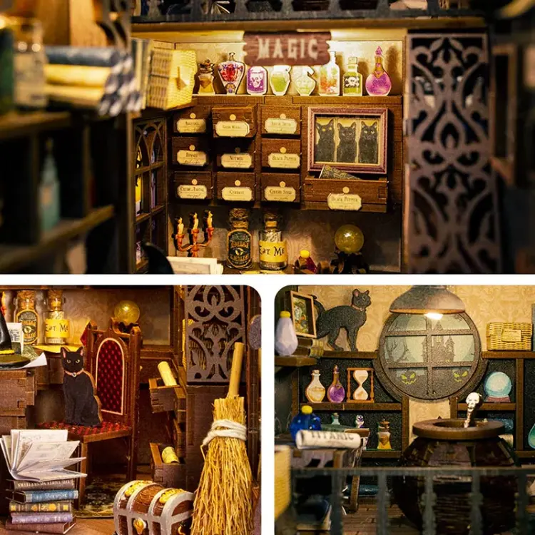 Magiczna apteka* - Book Nook CuteBee