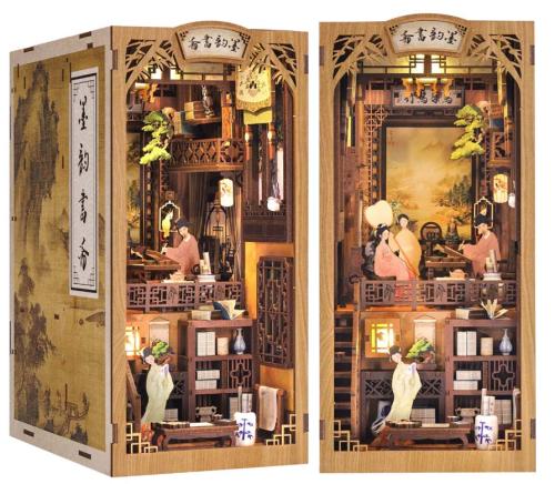 Altana Białej Orchidei*- Book Nook CuteBee