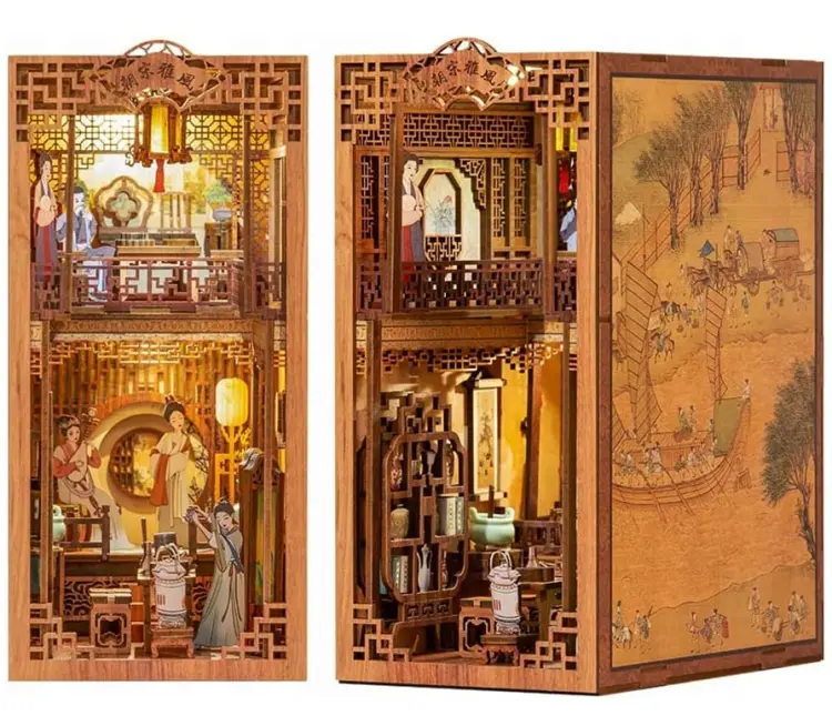 Kwiat jaśminu Dynastii Qing*- Book Nook CuteBee