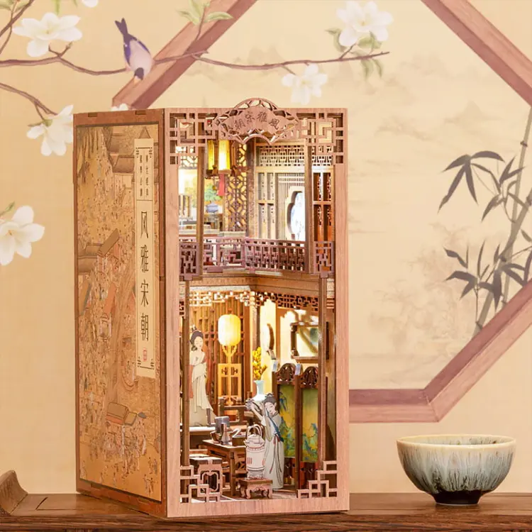 Kwiat jaśminu Dynastii Qing*- Book Nook CuteBee