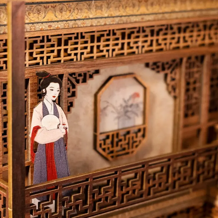 Kwiat jaśminu Dynastii Qing*- Book Nook CuteBee