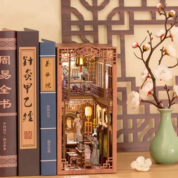 Kwiat jaśminu Dynastii Qing*- Book Nook CuteBee