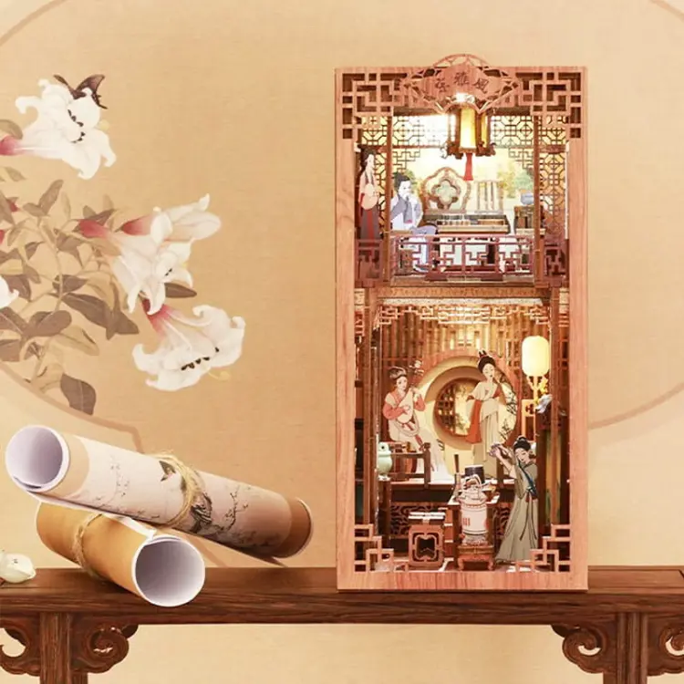 Kwiat jaśminu Dynastii Qing*- Book Nook CuteBee