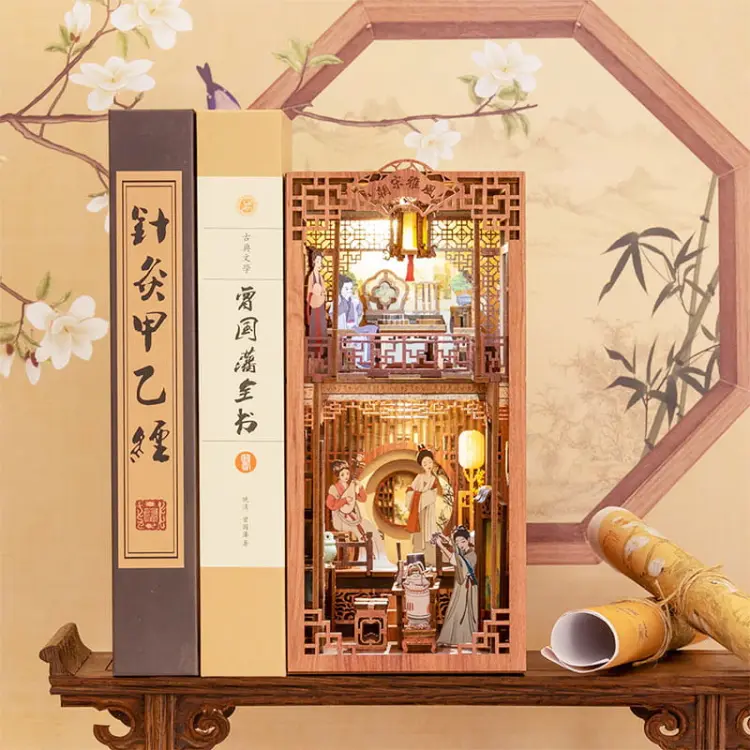 Kwiat jaśminu Dynastii Qing*- Book Nook CuteBee