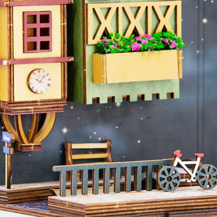 Spacer pod gwiazdami - Book Nook CuteBee