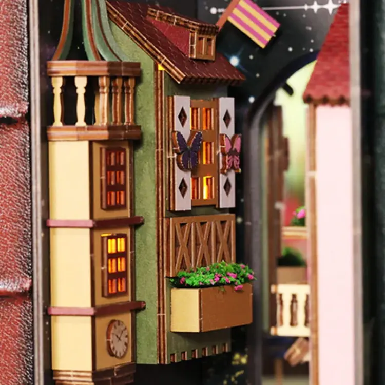 Spacer pod gwiazdami - Book Nook CuteBee