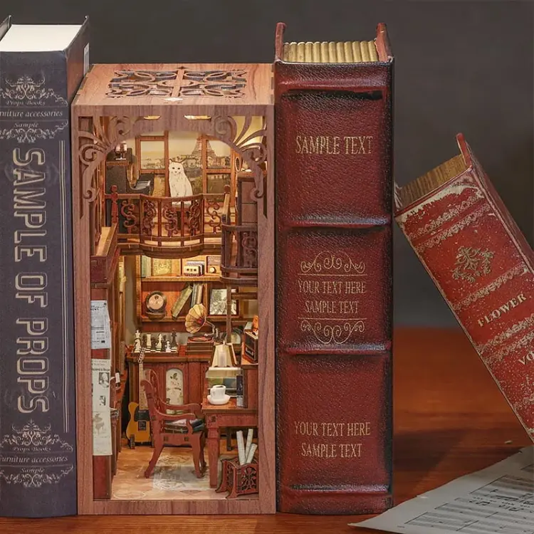 Sekretny gabinet* - Book Nook CuteBee
