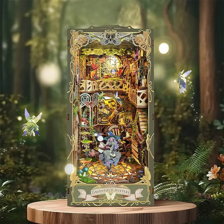 Czarodziejki lasu* - Miniaturowy domek Book Nook Joincon