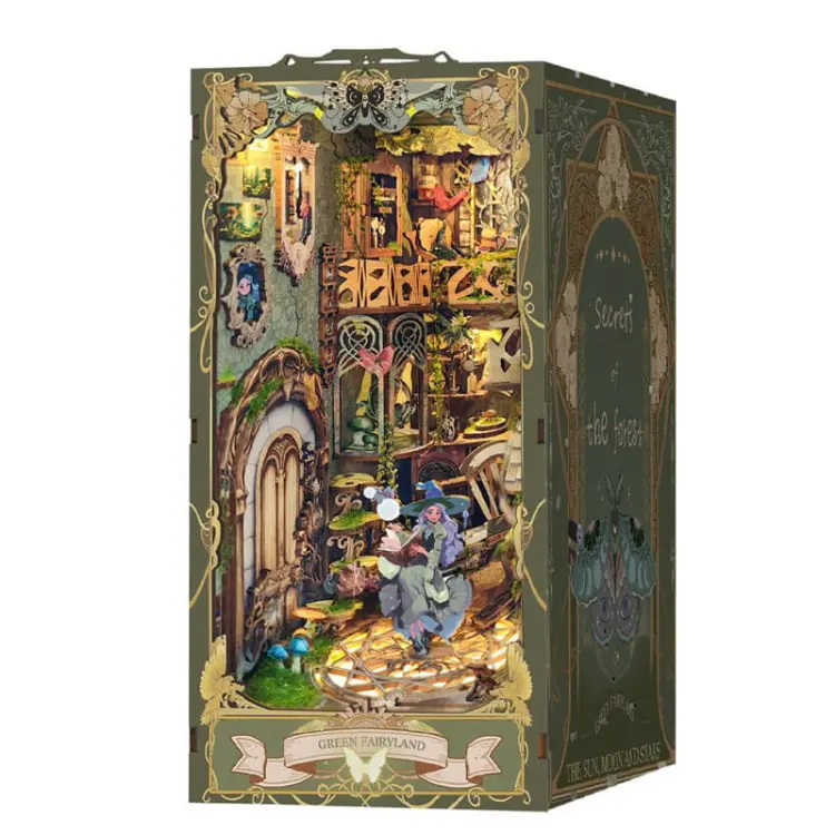 Czarodziejki lasu* - Miniaturowy domek Book Nook Joincon