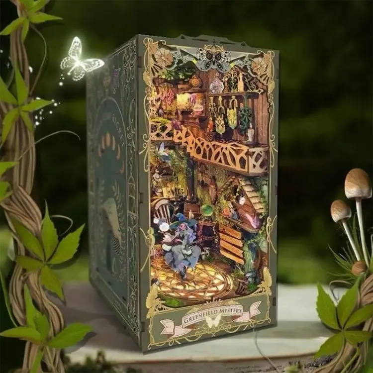 Czarodziejki lasu* - Miniaturowy domek Book Nook Joincon