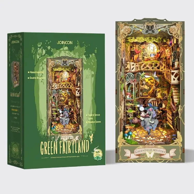 Czarodziejki lasu* - Miniaturowy domek Book Nook Joincon