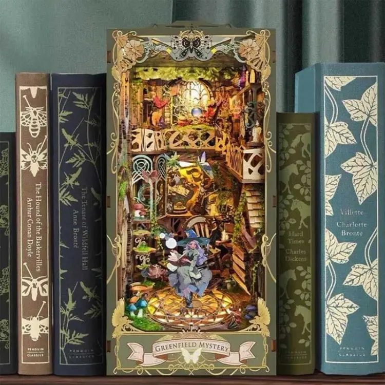 Czarodziejki lasu* - Miniaturowy domek Book Nook Joincon