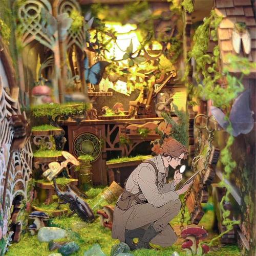 Poszukiwacze skarbów* - Miniaturowy domek Book Nook Joincon
