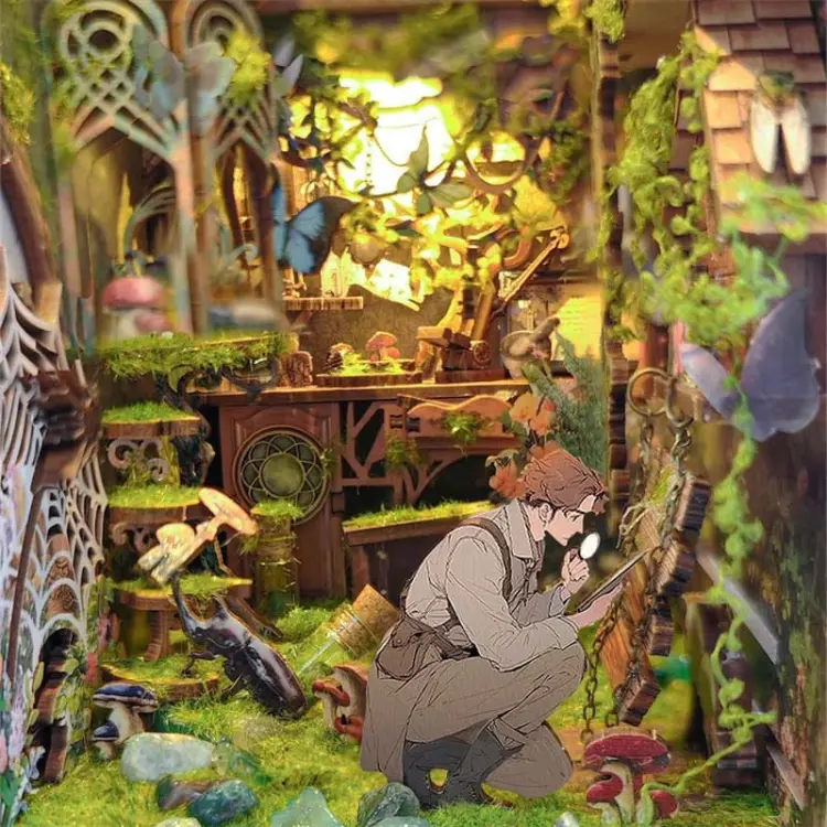 Poszukiwacze skarbów* - Miniaturowy domek Book Nook Joincon