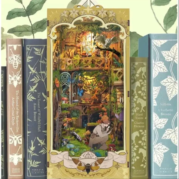 Poszukiwacze skarbów* - Miniaturowy domek Book Nook Joincon