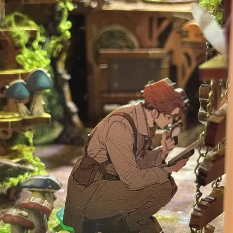 Poszukiwacze skarbów* - Miniaturowy domek Book Nook Joincon