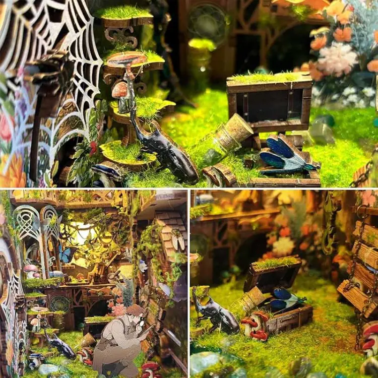 Poszukiwacze skarbów* - Miniaturowy domek Book Nook Joincon