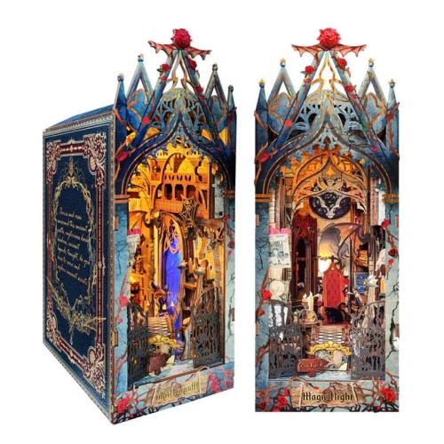 Blask magii - Miniaturowy domek Book Nook Joincon