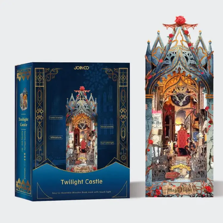 Blask magii - Miniaturowy domek Book Nook Joincon