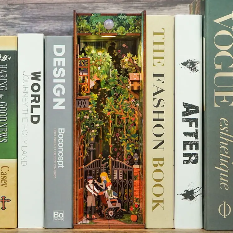 Zaczarowany ogród - Book Nook Tonecheer