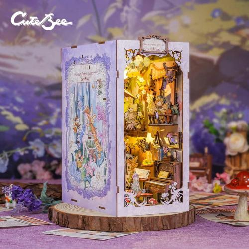 Koncert leśnych kwiatów* - Book Nook CuteBee