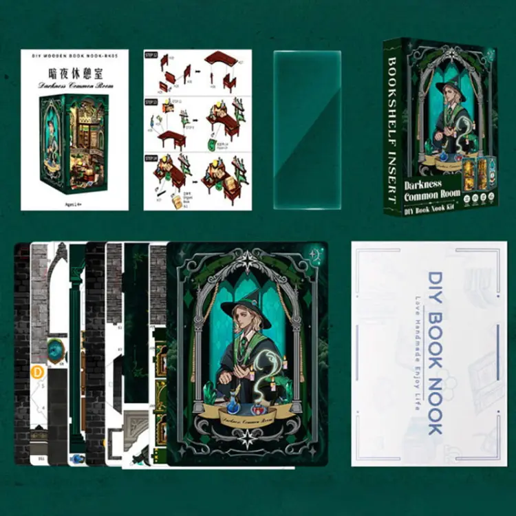 Pokój życzeń*- Miniaturowy domek Book Nook CuteBee