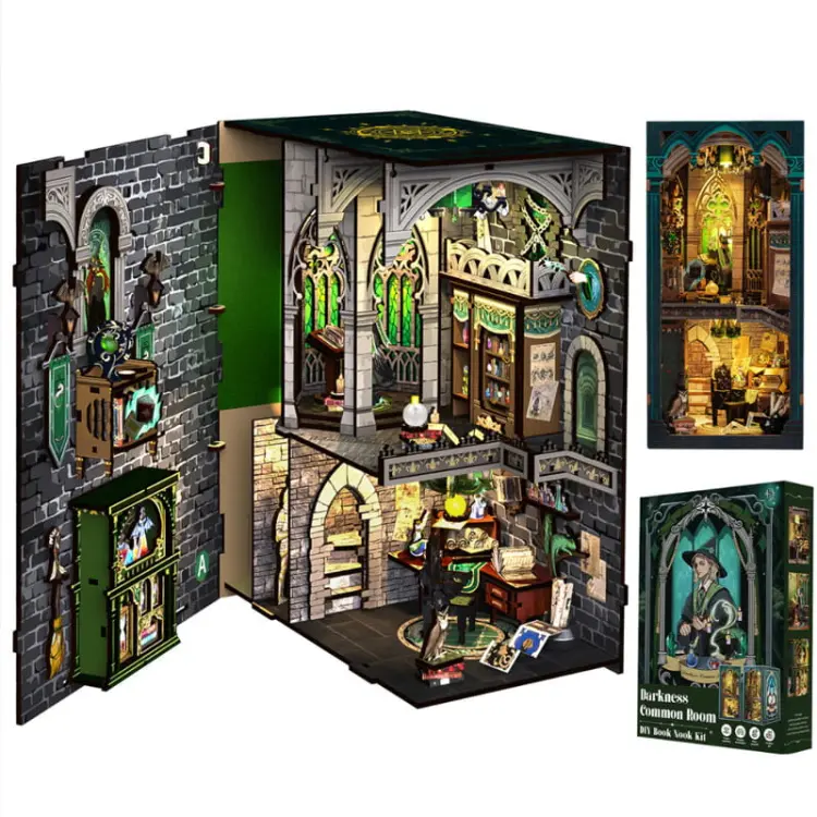 Pokój życzeń*- Miniaturowy domek Book Nook CuteBee