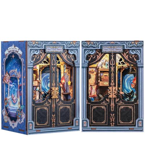 Podróż w czasie*- Miniaturowy domek mini Book Nook CuteBee