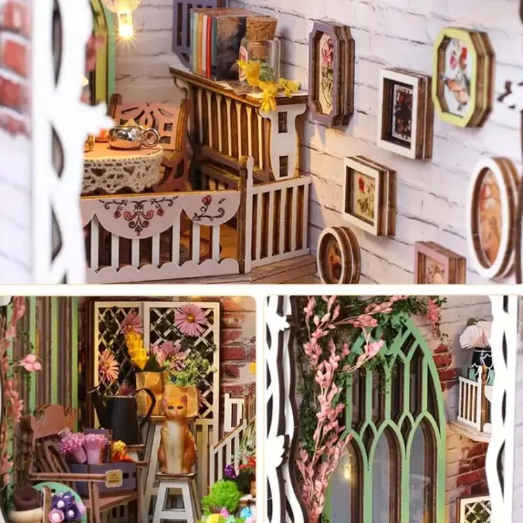 Domek w Dolinie kwiatów* - Book Nook