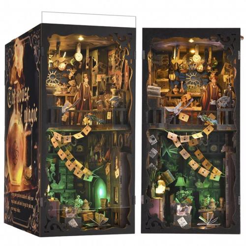 Dom czarów* - Miniaturowy domek Book Nook Aslowsnail