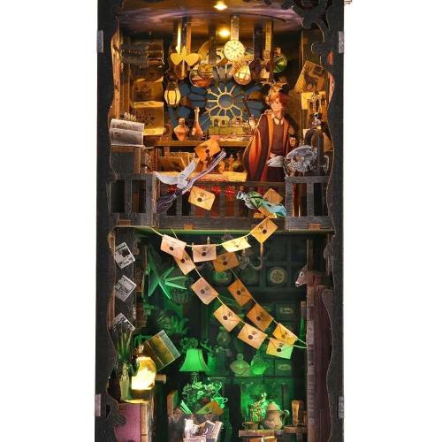 Dom czarów* - Miniaturowy domek Book Nook Aslowsnail