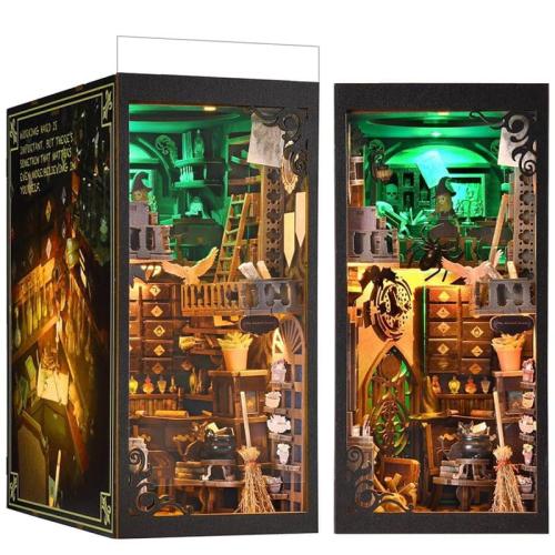 Akademia magii*- Miniaturowy domek Book Nook Aslowsnail