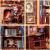 Salonik Hrabiego Kota*- Miniaturowy domek mini Book Nook CuteBee