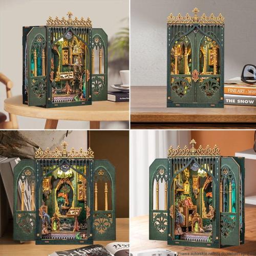 Niezwykłe Herbarium* - Miniaturowy domek mini Book Nook CuteBee