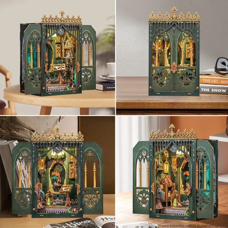 Niezwykłe Herbarium* - Miniaturowy domek mini Book Nook CuteBee