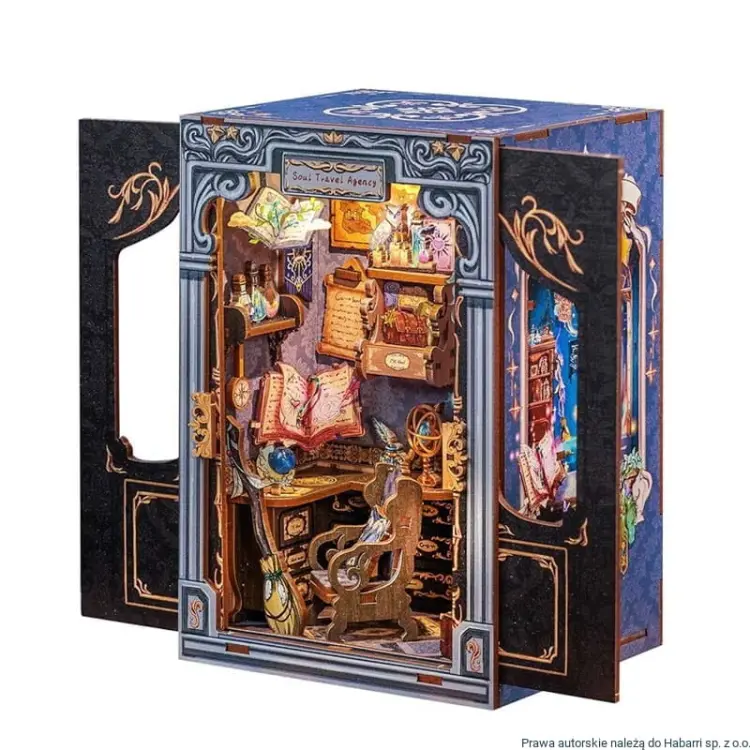 Podróż w czasie*- Miniaturowy domek mini Book Nook CuteBee