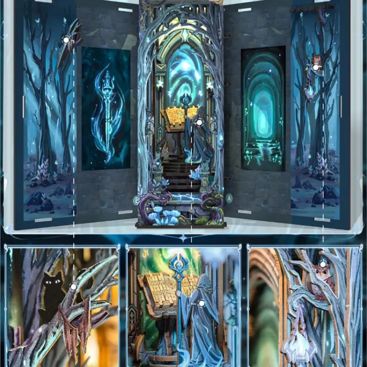Wrota magii* - Book Nook CuteBee
