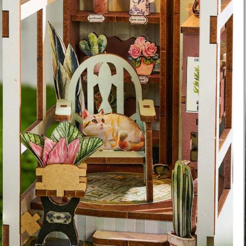 Kwiatowe wytchnienie - Book Nook