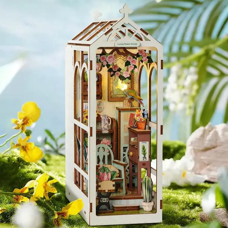 Kwiatowe wytchnienie - Book Nook