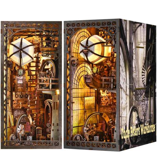 Miniaturowy domek Book Nook - Nautilius - Aslowsnail