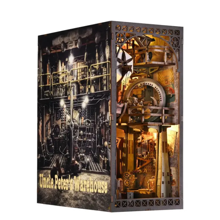 Miniaturowy domek Book Nook - Nautilius - Aslowsnail