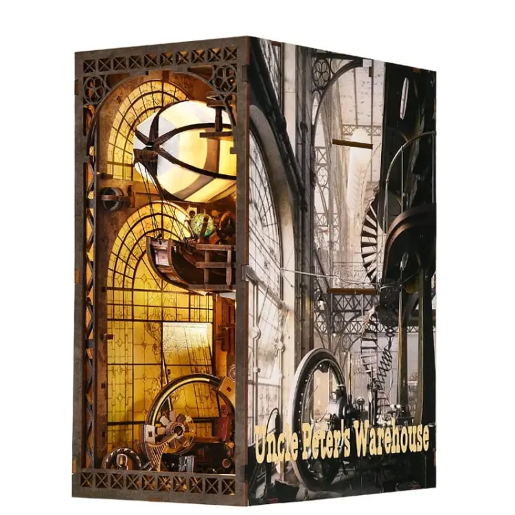 Miniaturowy domek Book Nook - Nautilius - Aslowsnail