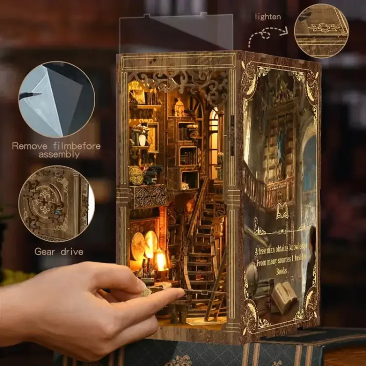 Księga zaklęć ochronnych* - Book Nook