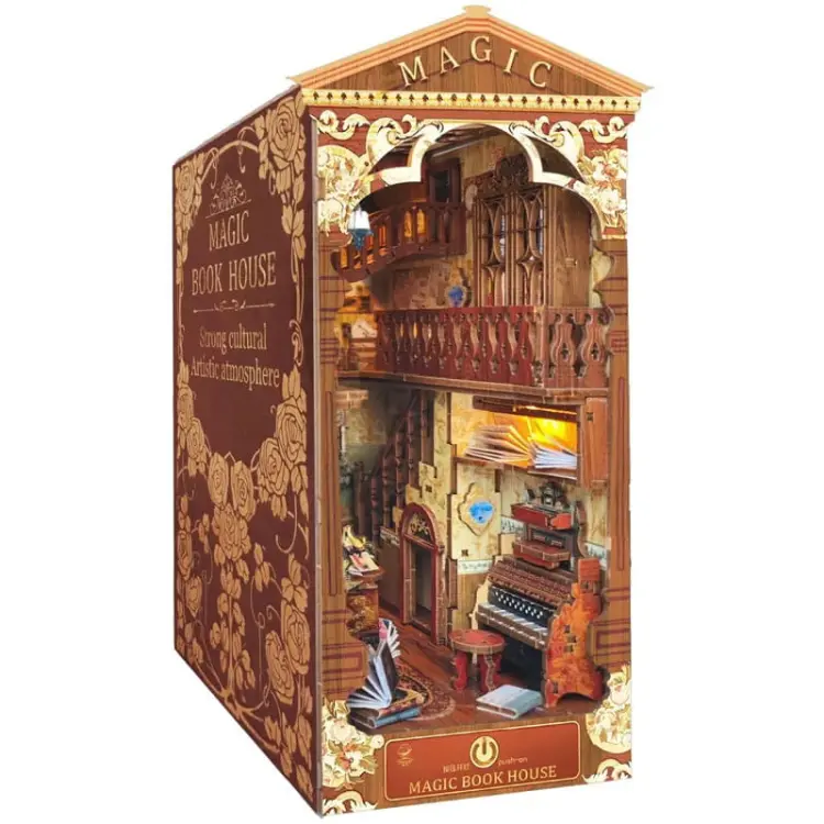 Dziedzictwo czarodziejów - Miniaturowy domek Book Nook Joincon