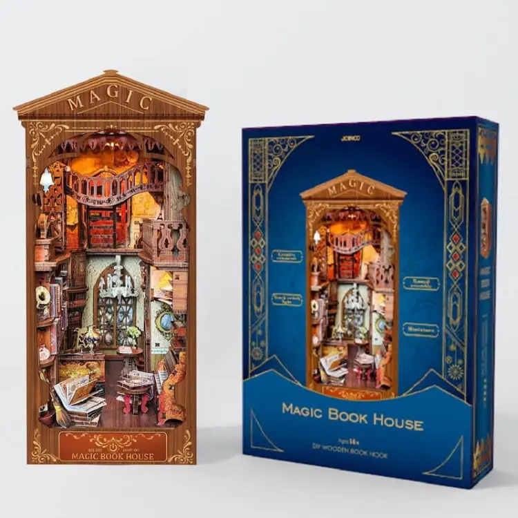 Dziedzictwo czarodziejów - Miniaturowy domek Book Nook Joincon